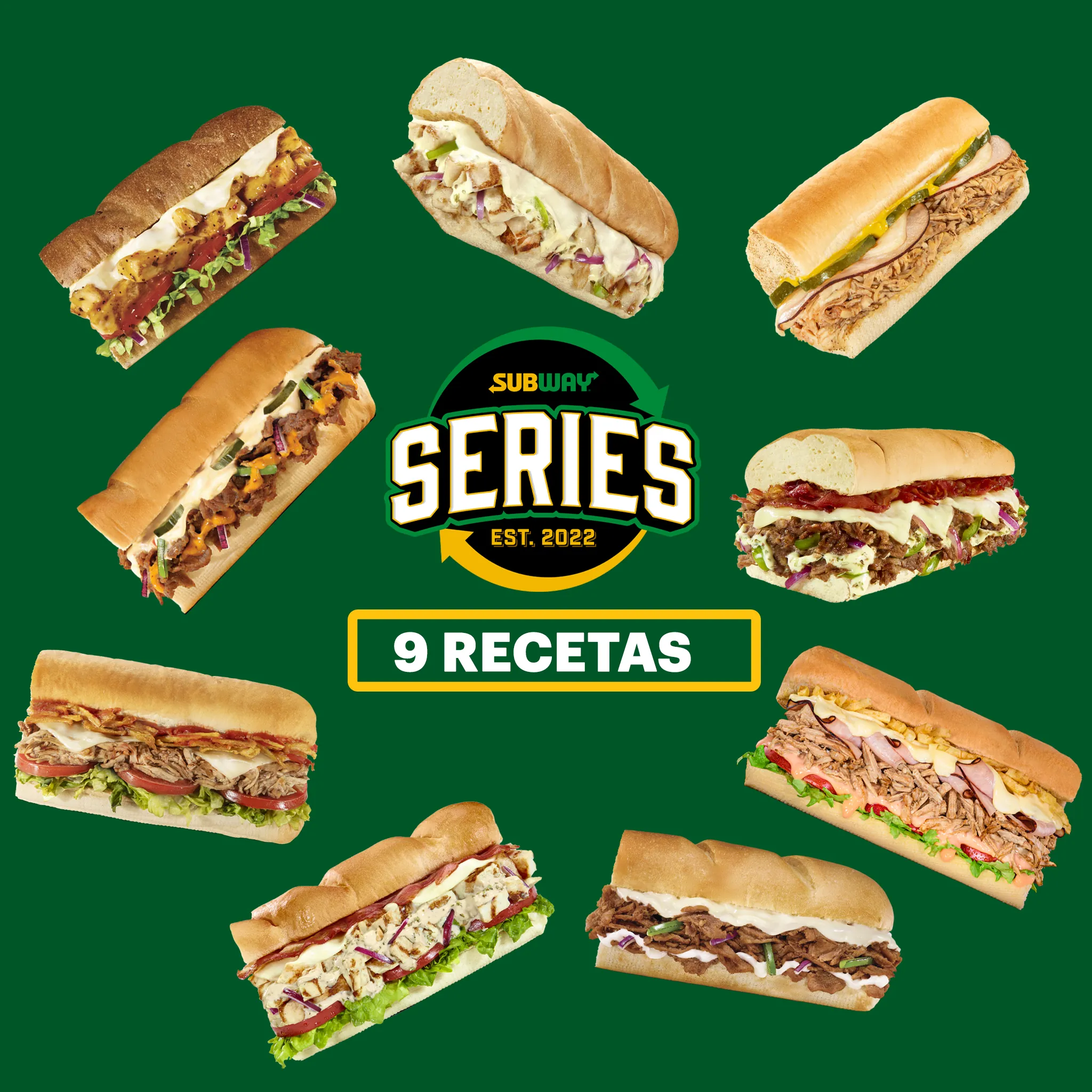Subway Series - 9 nuevos sabores exclusivos